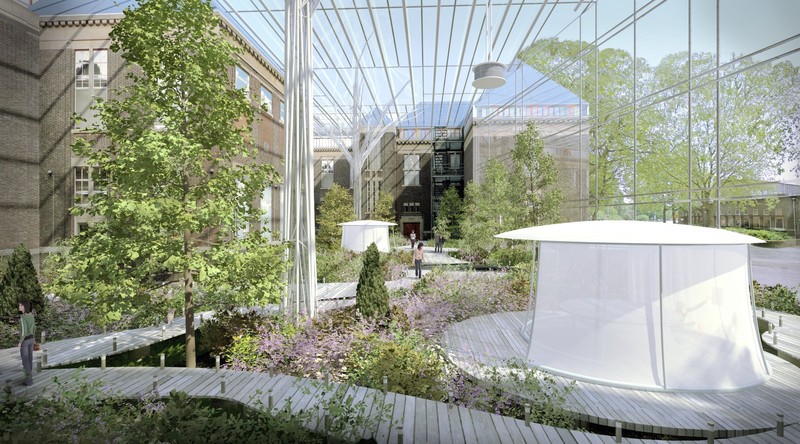 BK City green atrium design by Except
