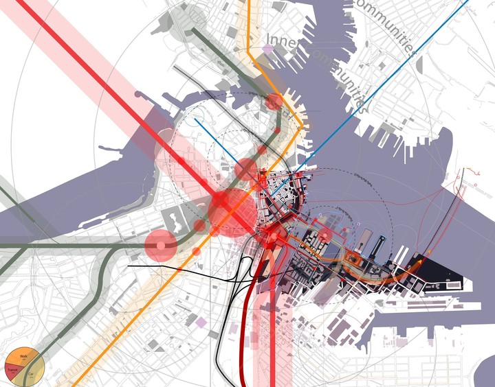 Boston Transport System Diagram