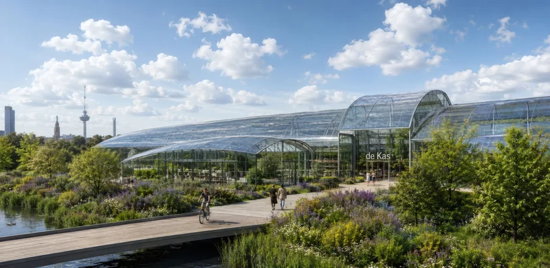 Polydome: polyculture greenhouse demonstrating circularity