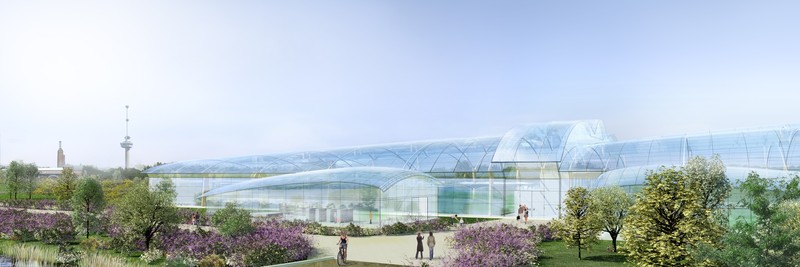 Polydome: polyculture greenhouse demonstrating circularity
