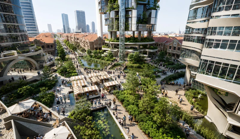Shanghai Sustainable Masterplan - Central Courtyard - 2008 -large.jpg