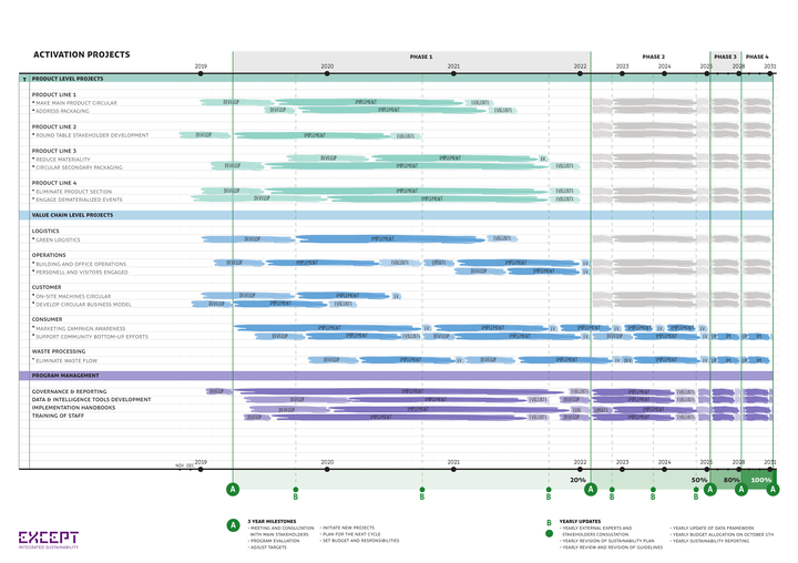 SiD Implementation Roadmaps - Activation Project Timeline