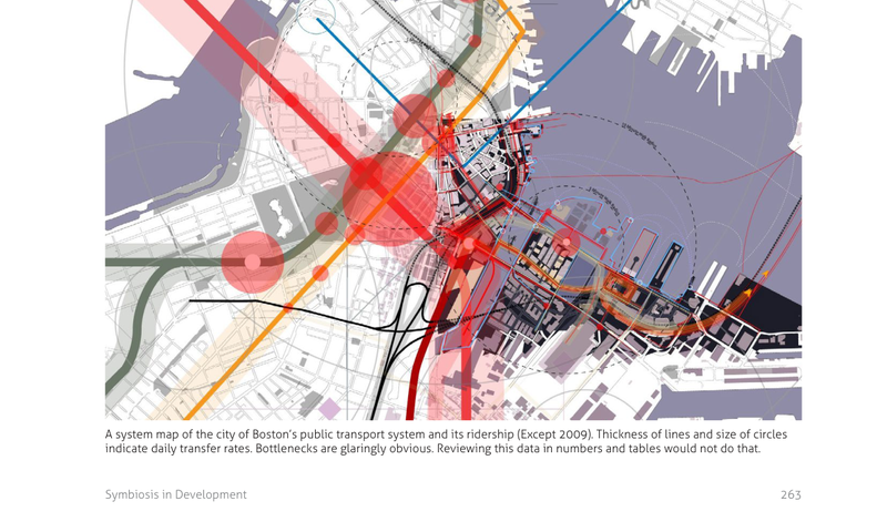 Boston public transit system map
