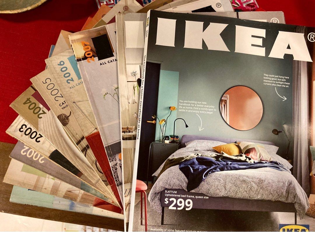 IKEA catalogues