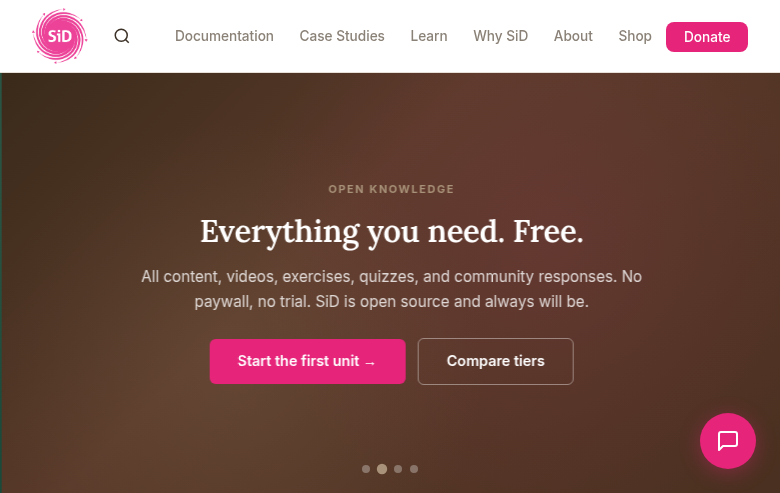 The SiD Learning Hub: Everything you need, free